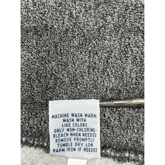 Polo Ralph Lauren Hoodie Men's XL Fleece Lined Full-Zip Heather Gray Green Logo - Picture 9 of 11